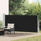 vidaXL Copertină laterală retractabilă, negru, 140x300 cm 45353