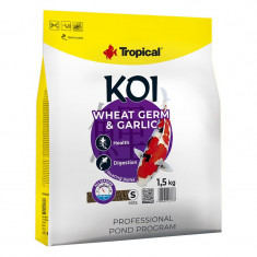 TROPICAL Koi Wheat Germ &amp; Garlic Pellet - M, 5L/1,5kg