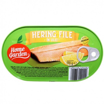 Hering file in ulei Home Garden 170g MGR27126 foto
