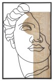 Mauro Ferretti Panel De Perete David -A- cm 50X2X80 | Aosom Romania
