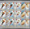 Eq. Guinea 1972 3 x Sport Olympic winter winners Mi.66-72 used TA.014, Stampilat