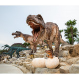 Fototapet de perete autoadeziv si lavabil Animal31 Dinozauri, 270 x 200 cm