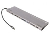 &quot;Sta&Aring;&pound;ie de andocare USB 3.0/3.1 Negru 100W 5Gbps&quot;, VCOM