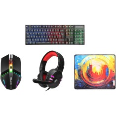 Kit Gaming Vision Touch VGKIT01 4 in 1 (Tastatura + Mouse + Casti + Mousepad)
