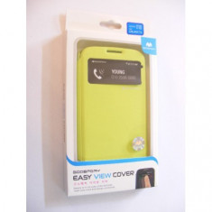 Husa Mercury EasyView Samsung Galaxy S4 I9505 Lime Blister