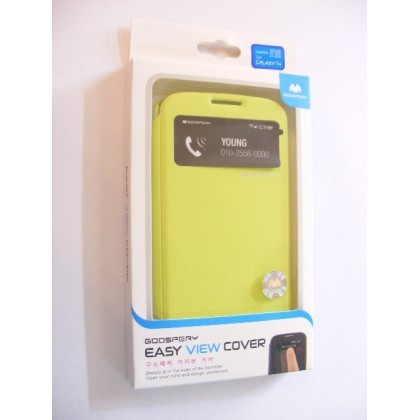 Husa Mercury EasyView Samsung Galaxy S4 I9505 Lime Blister