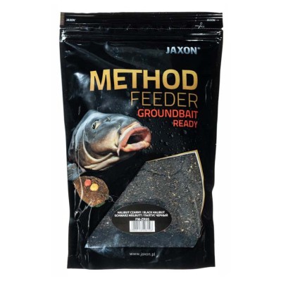Nada Jaxon Method Feeder Ready Black Halibut 750g foto