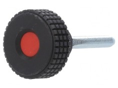 Buton Reglare 31mm M6 Capac Roșu