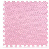 Covoras puzzle xl, 60x60 cm, grosime 2 cm, spuma eva, 2 piese culoare roz, ProCart