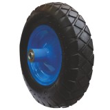 Roata cu camera pentru roaba, albastra, 400 mm x 8"