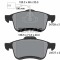 TEXTAR 2472901 Q+ set placute frana,frana disc
