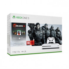 Consola Microsoft Xbox One S 1Tb Alb And Gears 5 Download Code foto