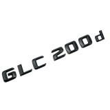 Emblema GLC 200d pentru spate portbagaj Mercedes, Negru