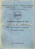 Simpozionul National Fizica Iasi 1981, Inspectoratul Scolar Judetean, 301 Pagini, Romana