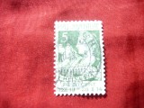 Serie 1 valoare Elvetia 1913 Pro Juventute , 5c stampilat