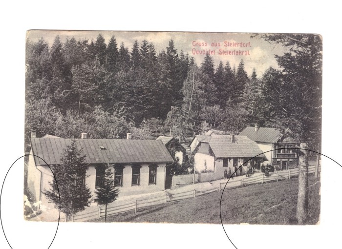 CP Anina, pana in 1918, necirculata, animata, colturi indoiate