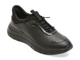 Pantofi sport GEOX negri, D680JA, din piele ecologica