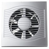 Ventilator baie Ecovent, slim 5c, &Oslash;125, Clapeta antiretur, Debit 140mc/h, Gri