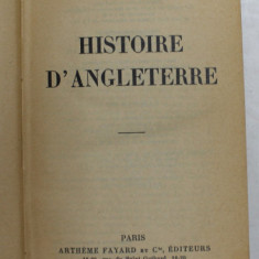 HISTOIRE D'ANGLETERRE de ANDRE MAUROIS