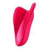 Vibrator Finger High Fly 12 Moduri Vibratii Silicon Rosu