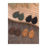 Cumpara ieftin Cercei de Toamna Tip Frunza, Set 4 Perechi -46996