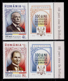 Cumpara ieftin RO 2018 LP 2186 b &quot; 100 ani Unirea Basarabiei cu Romania &quot;, serie+viniete , MNH, Nestampilat