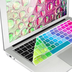 Husa pentru tastatura Apple MacBook Air 13&#039;&#039;/MacBook Pro Retina 13&#039;&#039;-15&#039;&#039; (to mid 2016), Kwmobile, Multicolor, Silicon, 34457.03