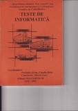 Teste de informatica -C. Botez, M. Craus