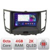 Navigatie Infinity FX intre anii 2009-2012 Android Octa Core Ecran 2K QLED GPS 4G 4+32GB 360 KIT-fx35+EDT-E409-2K CarStore Technology
