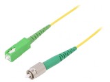 Cablul Patch Cord Fibră Optică FC/APC la SC/APC 2m 9/125um
