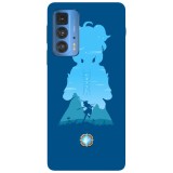 Husa compatibila cu Motorola Moto G22 model Genshin Impact Ganyu, Silicon, TPU, Viceversa