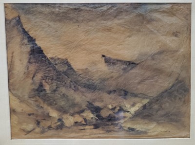 SORIN IONESCU - PEISAJ DE MUNTE foto