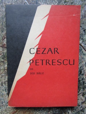 ION BALU - CEZAR PETRESCU foto