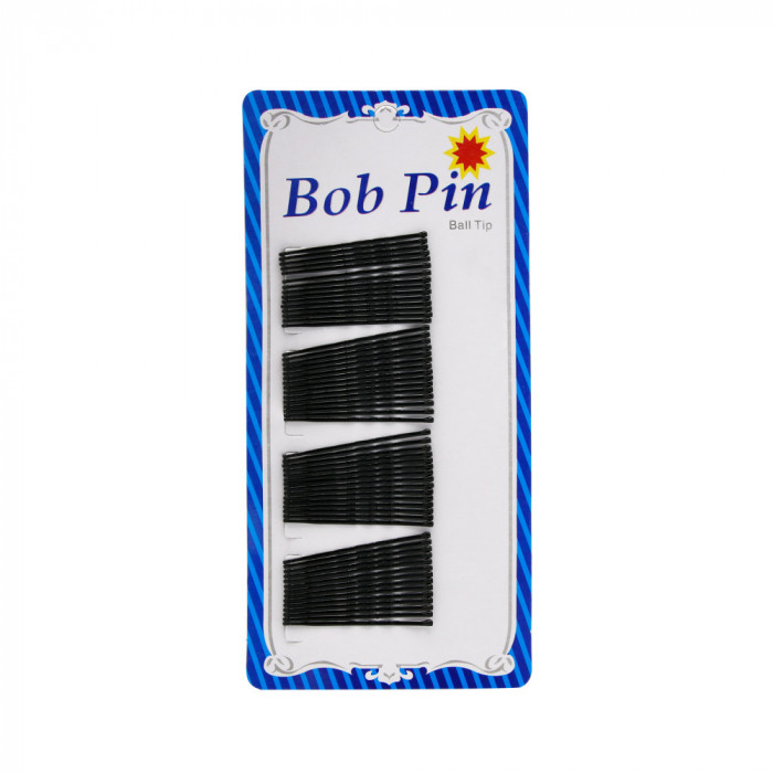 Set 60 agrafe de par, Bob Pin, ondulate, negre
