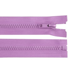 Fermoar plastic detasabil Crisalida, lungime 35 cm, Mov liliachiu