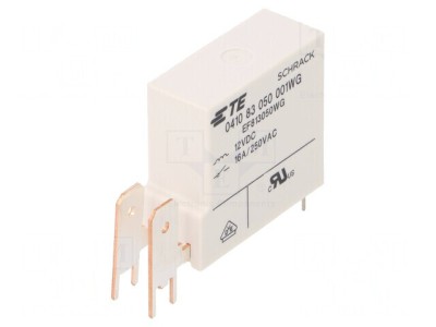 Releu Electromagnetic SPST-NO 12VDC 16A foto