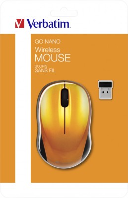 MOUSE VERBATIM FARA FIR NANO PORTOCALIU VULCANIC&amp;quot;49045&amp;quot; (TIMBRU VERDE 0.18 LEI) foto