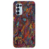 Husa compatibila cu Oppo Find X5 5G model Neon Trip, Silicon, TPU, Viceversa, Transparent, Carcasa