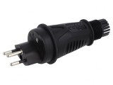 Conector Alimentare AC 250VAC 10A Negru