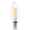 BEC E14 CU FILAMENT LED 4W 3000K, V-TAC