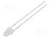 Dioda LED, 3mm, verde, 1560...2180mcd, 20mA, 2,9...3,6V, OPTOSUPPLY - OSG5TA3D61A-MN