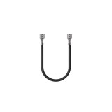 Cablu baterie Qoltec, conector FASTON femelă 250 | 20 cm | Negru