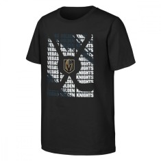 Vegas Golden Knights tricou de copii Box Ss Ctn Tee - Detske XL (14 - 16 let) foto