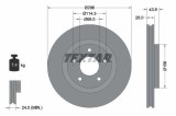 Disc frana Nissan Juke, Qashqai / Qashqai +2 I, X Trail, X-Trail II Motor 1.5 dCi, 1.6, 1.6 Cvtc, 1.6 dCi, 1.6 dCi tractiune integrala, 1.6 DIG-T,