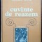 COMAN SOVA - CUVINTE DE REAZEM (VERSURI) [editia princeps, 1977]