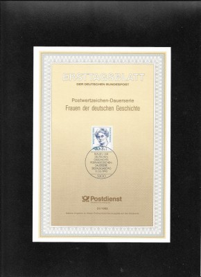 Germania FDC 21.1992 foto