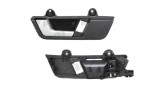 Maner usa interior Audi A4 (B6), 11.2000-11.2004, montare fata, stanga, crom, negru; tija crom, B-Series, 8E1837019G7PE