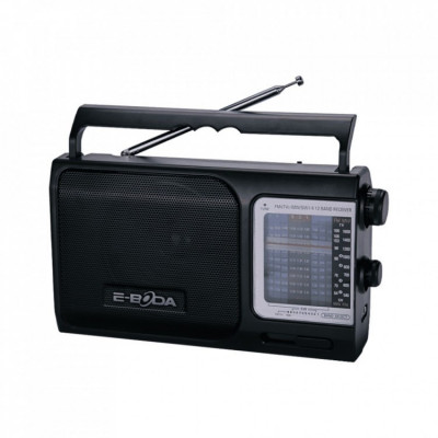 Radio portabil E-Boda RP100, Negru foto