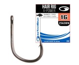 Garbolino - Carlige Feeder Hair Rig X-Power Black Nickel 10buc - Nr. 8