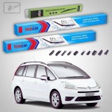 Cumpara ieftin Ștergătoare Citro&euml;n C4 Grand Picasso Gen 1 (UA) 7L 2006-2008 | Set Față și Spate Flat Premium &ndash; TeamCar&reg;